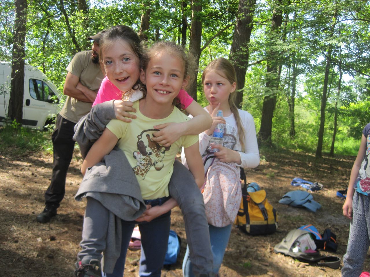 Werken in het Griesbroek samen met de mensen van Natuurpunt